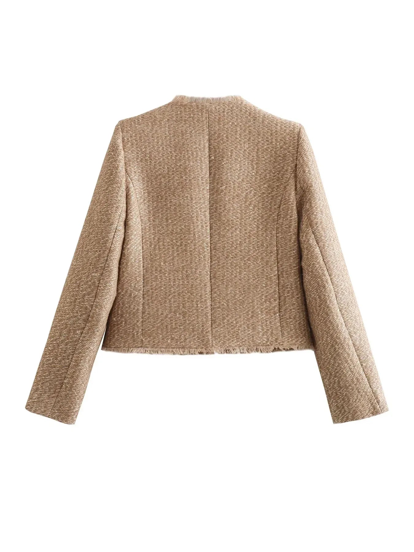 Levya | Tweed-Cropped Jacka